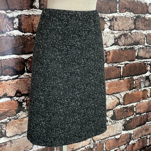 Margaret M A-Line Skirt Black Speckled Size X Large XL - Picture 7 of 14